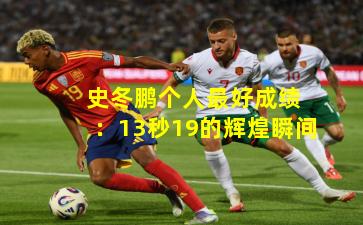  史冬鹏个人最好成绩：13秒19的辉煌瞬间